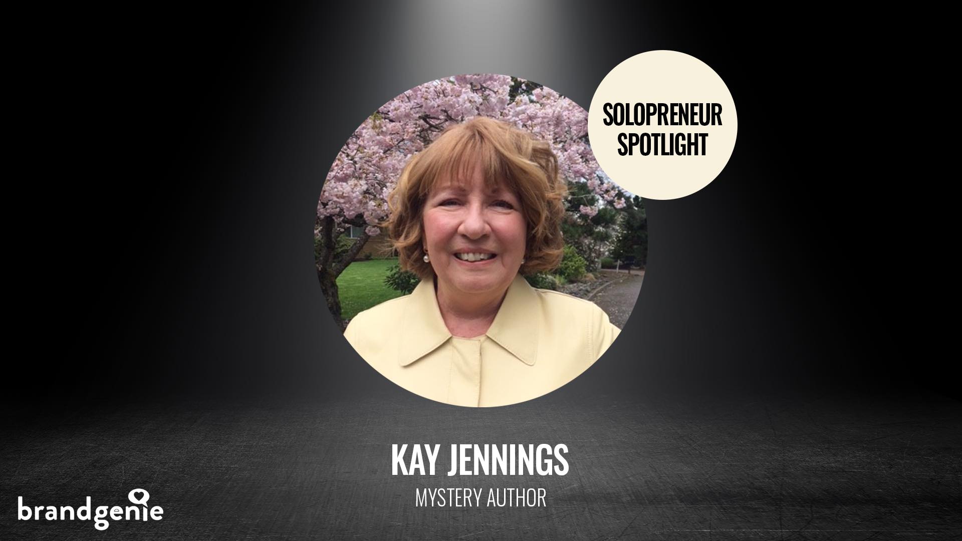 Author Kay Jennings shares her journey to publishing her first novel, tips for writers, and why having a compelling website is so important for an author.
